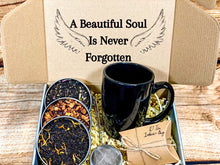 Load image into Gallery viewer, Sympathy Gift Box, Sorry For Your Loss, I’m Sorry Gift, Sympathy Gift, A Beautiful Soul is Never Forgotten, Sympathy Gift Set, Sympathy