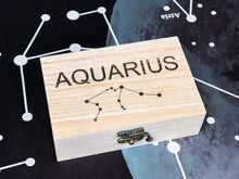Load image into Gallery viewer, Aquarius Crystal Set, Aquarius Gift Box with Gemstones