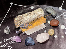 Load image into Gallery viewer, Chakra Crystal Set, 7 Chakra Stones, Chakra Set, Chakra Stone Set, Crystal Chakra Set, Chakra Crystals, Starter Crystals Kit