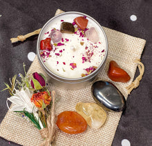 Load image into Gallery viewer, Aries Crystals Set, Aries Candle, Aries Crystal Box, Crystals For Aries, Aries Crystals Box, Aries Gemstones