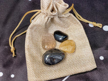 Load image into Gallery viewer, Scorpio Crystal Gift, Scorpio Crystal Set, Scorpio Crystals in Wood Zodiac Box, Crystals Scorpio Gift Set