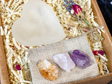 Load image into Gallery viewer, Love Crystal Set, Self Love Crystal Box, Crystals for Love, Crystal Birthday Set
