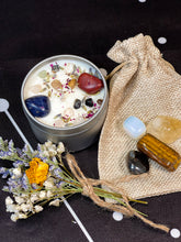 Load image into Gallery viewer, Gemini Crystal Set, Gemini Birthstones, Gemini Crystals, Gemini Stones, Gemini Candles and Crystals, Gemini Set for Birthday