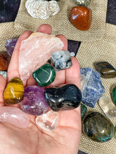 Load image into Gallery viewer, Crystals Mystery Bag, Crystals Mystery Box, Mystery Crystal Grab Bag, 10-15 Crystals in each Bag, Mystery Crystal Package