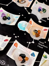 Load image into Gallery viewer, Zodiac Crystal Set, Zodiac Crystals, Crystals for Birthday Gift, Zodiac Crystal Box, Leo Birthstones, Zodiac Gemstones Kit, Zodiac Stone Set