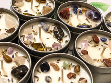 Load image into Gallery viewer, Birthday Crystal Gift Box, Crystals Gift Set, Crystal Infused Candle Set, Birthday Crystal Set, Birthday Crystal Box, Cancer Crystal Set