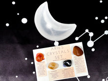 Load image into Gallery viewer, Aries Crystals Set, Aries Crystal Box, Crystals for Aries, Aries Crystals Kit, Aries Birthstones, Aries Stones Gift Set