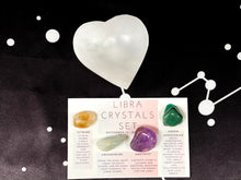 Load image into Gallery viewer, Libra Crystals Set, Libra Crystals, Libra Crystal Box, Crystals for Libra, Libra Crystals Kit, Libra Birthstones, Zodiac Crystals for Libra