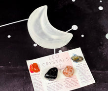 Load image into Gallery viewer, Leo Crystal Box, Leo Crystals, Leo Zodiac Crystals, Leo Crystal Set, Leo Gift Box, Birthstone Set for Leo, Leo Stones, Leo Birthday Crystals
