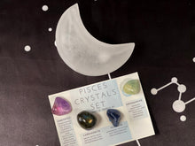 Load image into Gallery viewer, Pisces Crystals Set, Pisces Crystals Box, Pisces Crystal Kit, Crystals for Pisces, Pisces Zodiac Birthstones, Stones for Pisces