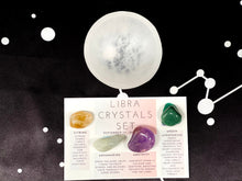 Load image into Gallery viewer, Libra Crystals Set, Libra Crystals, Libra Crystal Box, Crystals for Libra, Libra Crystals Kit, Libra Birthstones, Zodiac Crystals for Libra