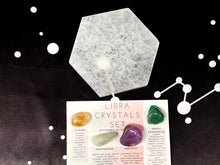 Load image into Gallery viewer, Libra Crystals Set, Libra Crystals, Libra Crystal Box, Crystals for Libra, Libra Crystals Kit, Libra Birthstones, Zodiac Crystals for Libra