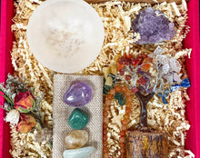Load image into Gallery viewer, Deluxe Libra Crystals Set, Libra Crystals Box, Crystals for Libra, Libra Gift Lit with Crystals, Libra Birthstones, Libra Box with Crystals