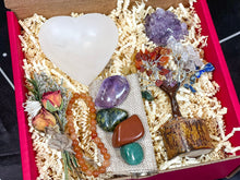 Load image into Gallery viewer, Virgo Deluxe Crystals Set, Virgo Crystals Box, Virgo Crystals Kit, Crystals for Virgo, Virgo Stones, Virgo Birthstones Set, Virgo Gift Set