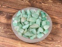 Load image into Gallery viewer, Green Aventurine Tumbled Stone, Tumbled Green Aventurine Bulk, Green Aventurine by Pound, Green Aventurine Polished Stone