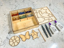 Load image into Gallery viewer, Kits for Adults, Adult DIY Craft Kit, DIY Christmas Craft Kit, Crystal Lovers Christmas Gift, Holidays Craft Kit, Date Night Craft Kit