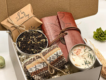 Load image into Gallery viewer, Christmas Hygge Gift Set, Hygge Gift Box, Coworker Gift Ideas for Christmas