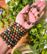 Load image into Gallery viewer, Fancy Jasper 10mm Bracelet - Fancy Jasper Jewelry, Bracelet Fancy Jasper