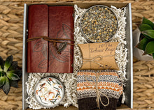 Load image into Gallery viewer, Spa Gift Set, Mom Gift Box, Gift Box for Her, Birthday Gift Basket, Cozy Gift Box, Hygge Gifts, Self Care Kit, Mothers Day Gift for Mom