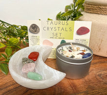 Load image into Gallery viewer, Taurus Crystals Set, Taurus Stones, Crystal Set Taurus, TaurusCrystal Box, Taurus Gemstones, Deluxe Taurus Crystals Set, Taurus Spiritual