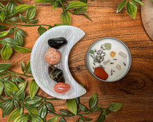 Load image into Gallery viewer, Leo Crystals Set, Leo Zodiac Gifts, Leo Crystal Box, Crystals for Leo, Leo Crystal Candle, Leo Birthstones, Leo Gift Set, Leo Gemstones Box