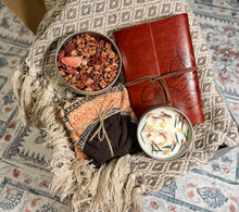 Load image into Gallery viewer, Hygge Gift Box with Blanket, Gift Box for Mother, Cage Gift Basket, Hygge Gifts