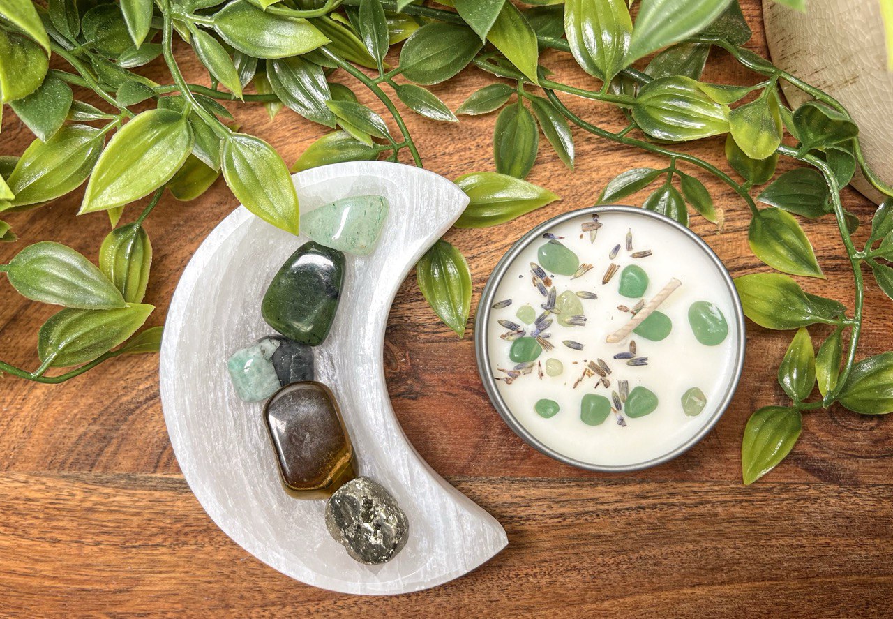 abundance and prosperity crystals, abundance crystal set