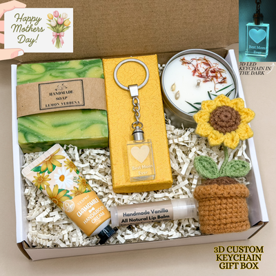 Custom Mothers Gift Box, Gift Box for Grandma, Self Care Daughter to Mother Gift