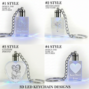 custom 3D LED keychains
