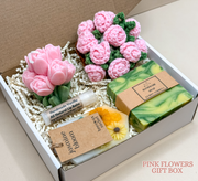 Self Care Gift Box for Mom, Relaxation Spa Basket, Birthday Package for Her