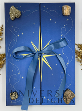 Load image into Gallery viewer, 2025 Crystal Advent Calendar, A Mix of Raw and Tumbled 24 Gemstones
