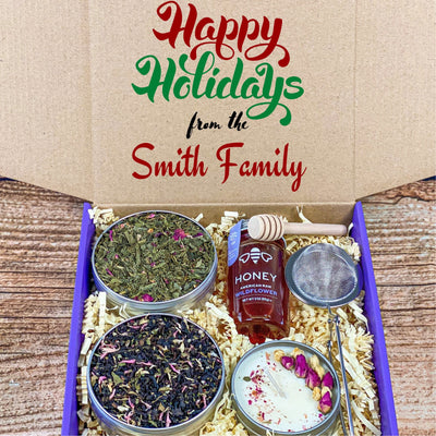 Holidays Family Gift Box, Christmas Gifts for Woman, Christmas Gifts for Mom, Gift Box for Grandma, Holidays Gift Box Set, Personalized Gift