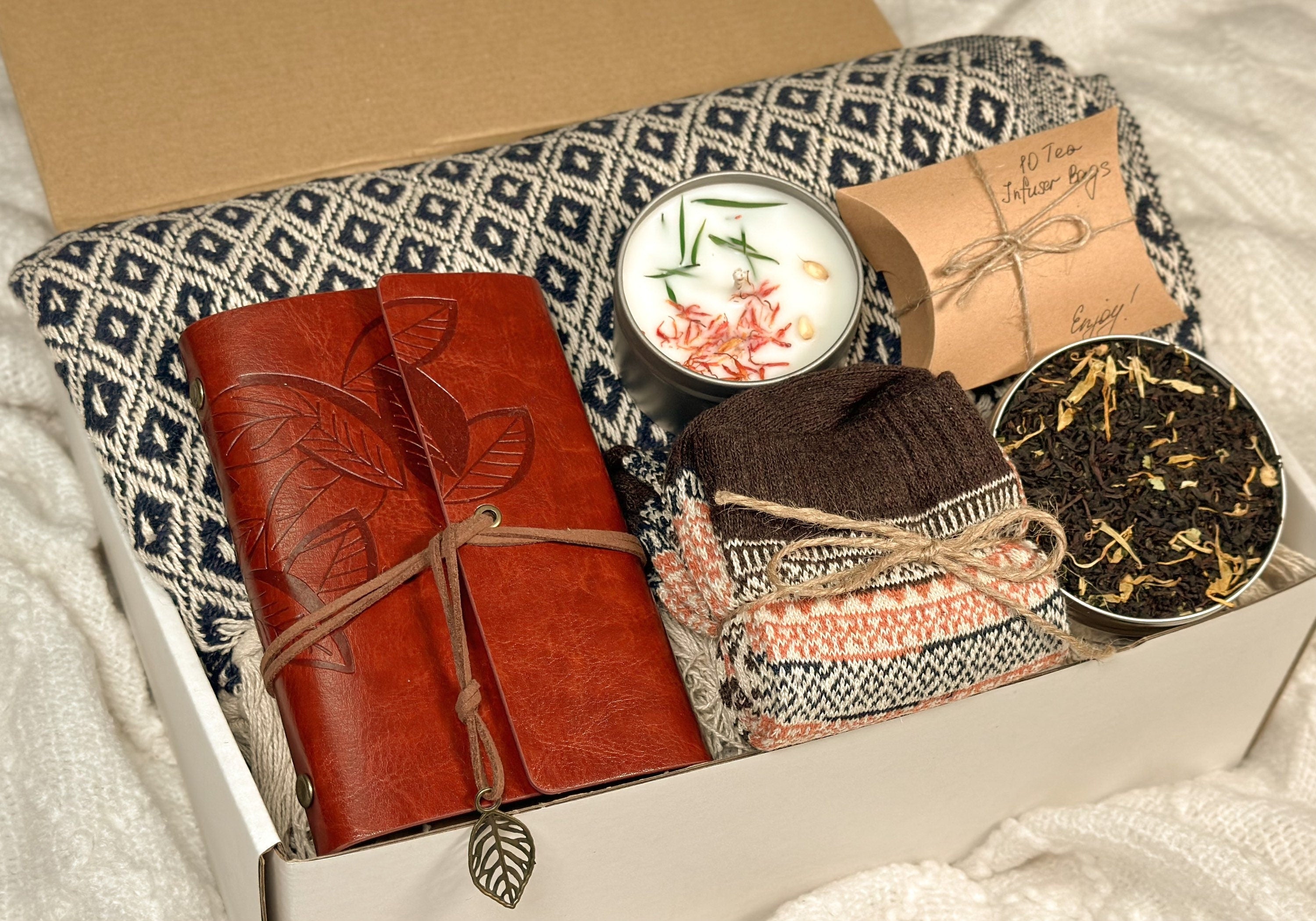 Mental Health Self Care Package for Her, Care Package for Her, Stress Relief Gift Box, Self Care Box For Women, Friendship Gift, Hug in Box