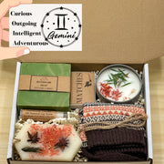Personalized Gemini Gift Box, Gemini Gifts, Zodiac Birthday Gifts, Gemini Self Care Box, Birthday Gemini Gift Set, Spa Kit for Gemini