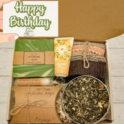 Birthday Tea Gift Box, Friendship Gift, Self Care Box For Women, Care Package for Her, Mental Health Box, Stress Relief for Her, Hygge Gift