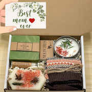 Mothers Day Gift: Mom Basket, Self Care Kit, Spa Set, Package for Grandma