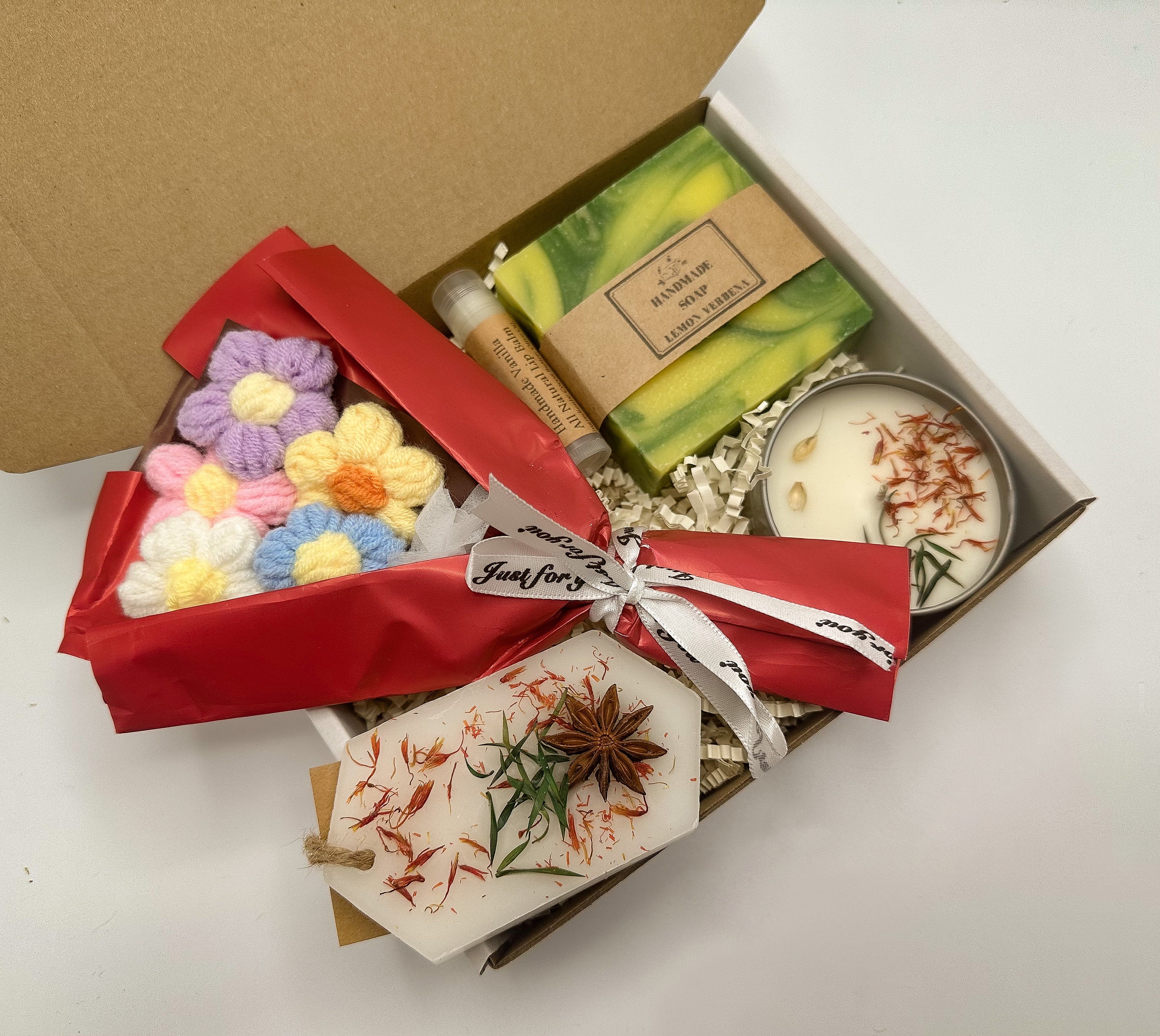 Personalized Sagittarius Gift Box, Handmade Soap, Tea, Cozy Hygge Socks