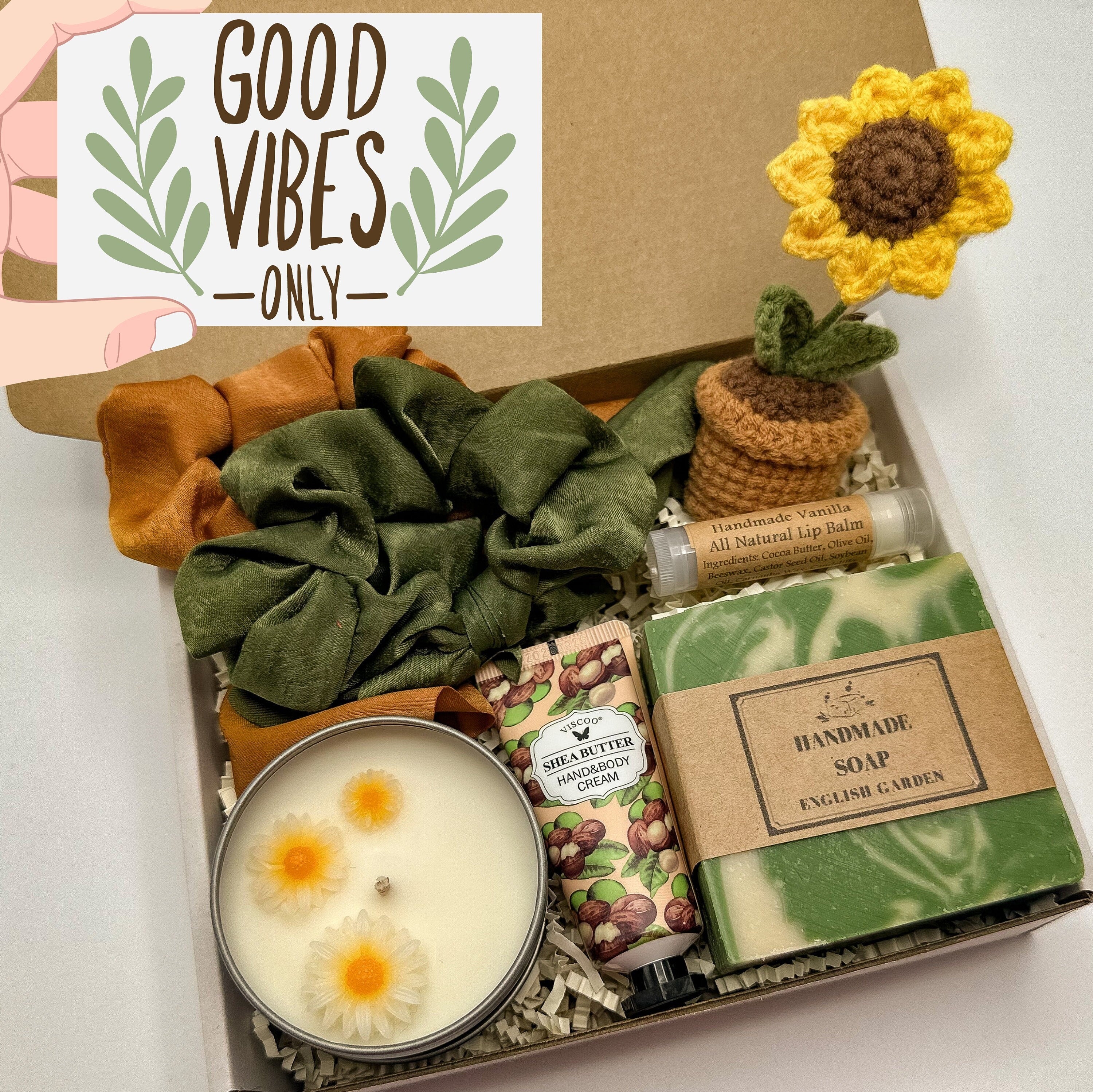 Self Care Box For Women, Stress Relief Gift, Friendship Gift,  Care Package for Her, Mental Health Self Care Package for Her, Hygge Gift Box