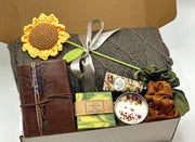 Thinking of You Gift Box, Sympathy Gift Box, Care Package For Her, Sending Love and Hugs, Hygge Gift Box With Blanket, Bereavement Gift Box