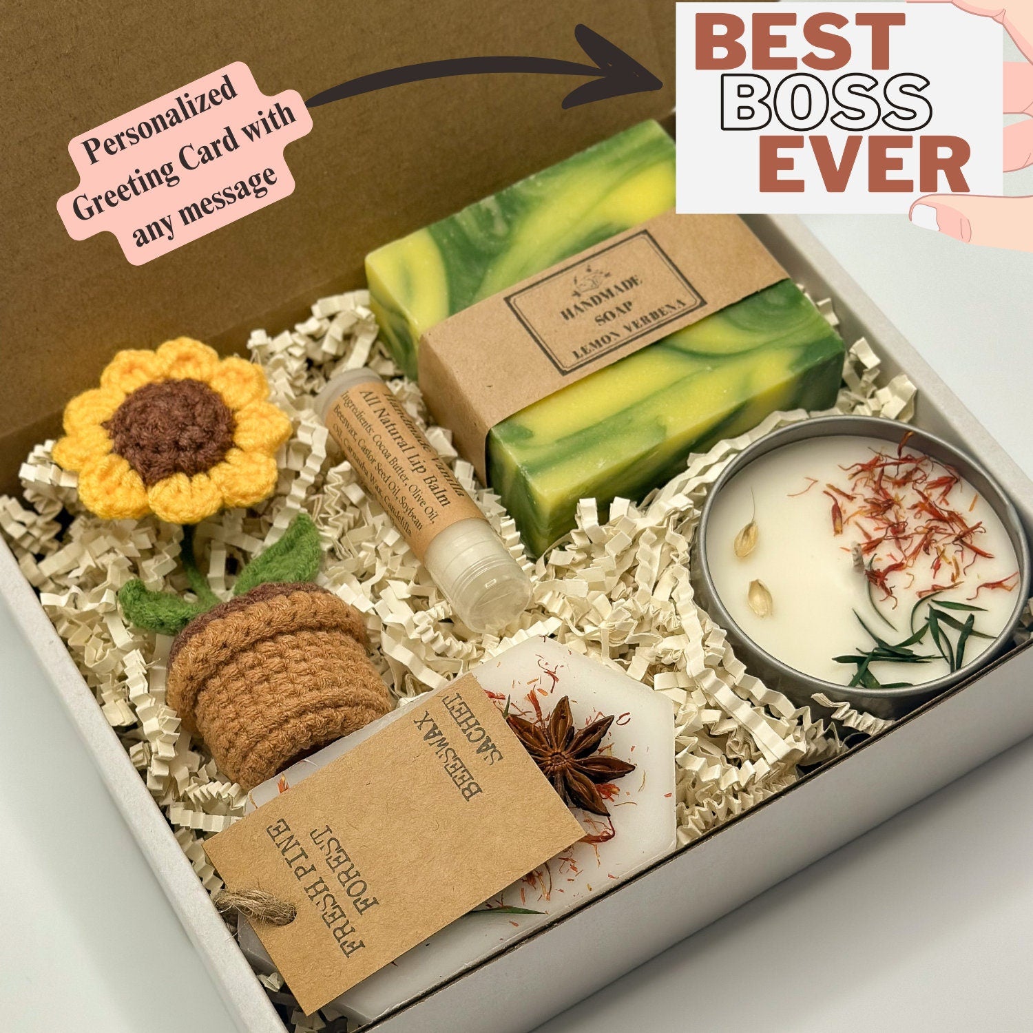 Boss Day Gift Box, Gift Box for Boss, Best Boss Ever Gift, Boss Babe Gift Box,  Christmas Boss Gifts, Boss Gift Basket, Best Boss Gift Idea