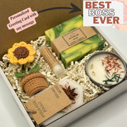 Boss Day Gift Box, Gift Box for Boss, Best Boss Ever Gift, Boss Babe Gift Box,  Christmas Boss Gifts, Boss Gift Basket, Best Boss Gift Idea