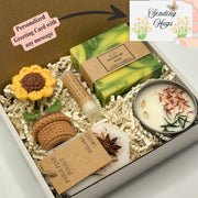 Sending Hugs Gift Box, Self Care Box For Women, Stress Relief Gift, Friendship Gift,  Care Package for Her, Hygge Gift Box, Hug in a Box