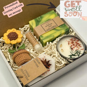 Sending Healing Vibes Gift Box, Get Well Soon Care Package for Women, Surgery Recovery, Spa Gift Box, Self Care, Thinking Of You, Sympathy