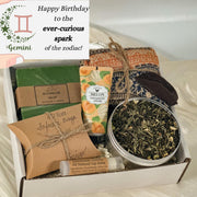 Gemini Gift Box: Handmade Soap, Tea, Socks & Lip Balm