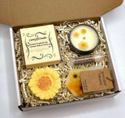 Self Care Spa Box - Relaxing Gift for Mom, Custom Sending Sunshine Set