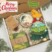 Christmas Gift Box, Holidays Basket, Hygge Gift Box, Gift Box for Women, Winter Gift Box, Self Care Gift Box, Christmas Care Package Custom