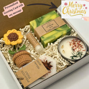 Christmas Self Care Gift Box: Hygge Holiday Set, Birthday Basket