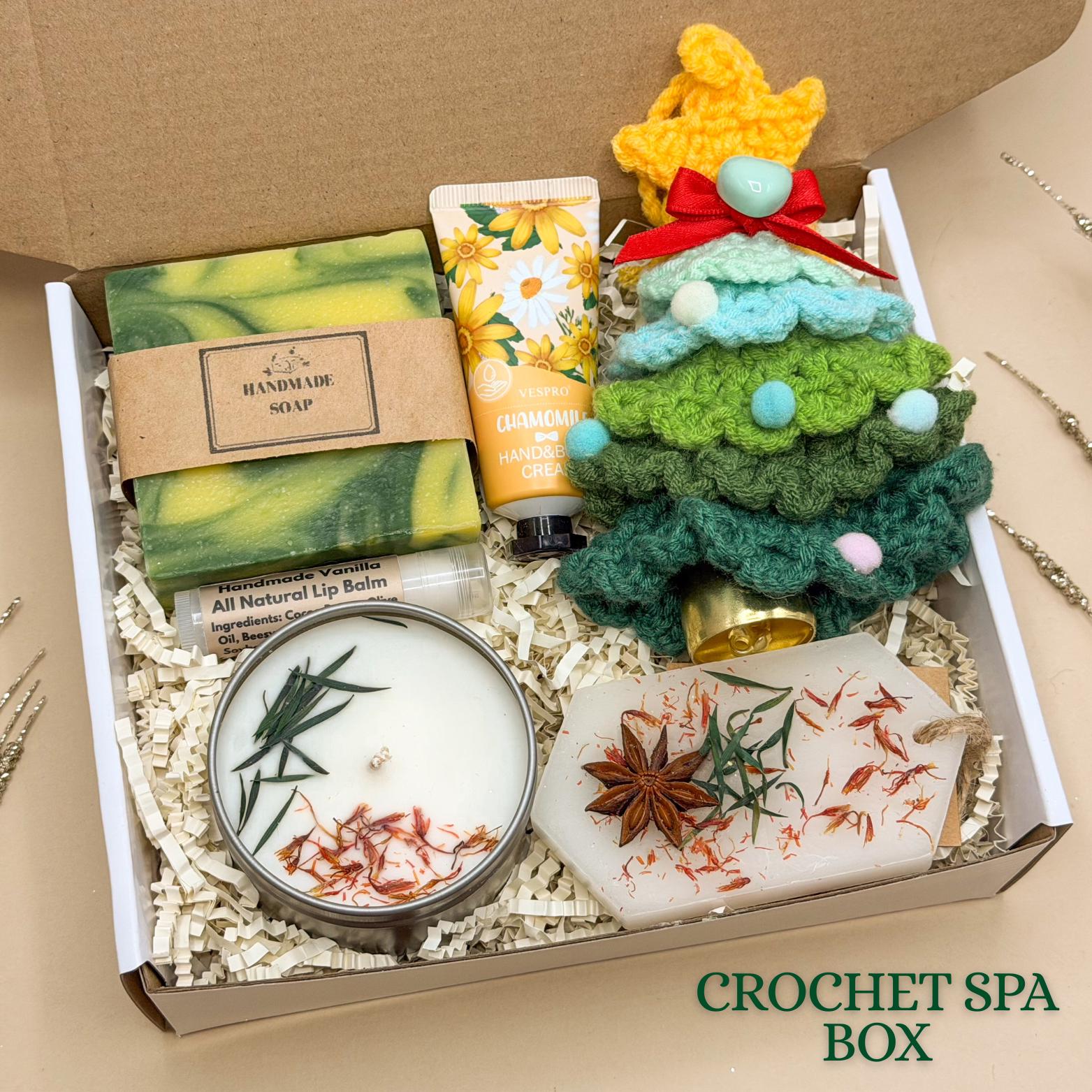 Teacher Christmas Gift Box, Thank You Holidays Basket, Host Appreciation Set