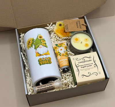 Hug In A Box,  Mom Gift Set, Mental Health Self Care Package, Stress Relief