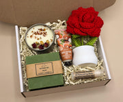 Mom Birthday Spa Gift Set – Self Care Box for Mother, Stress Relief,  Hygge Basket